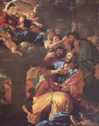Nicolas Poussin The VIrgin of the Pillar Appearing to ST James the Major (mk05) oil painting on canvas